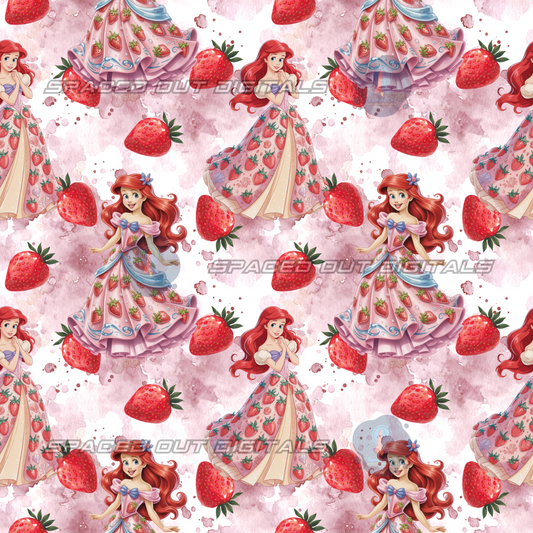 Mermaid Princess Strawberries