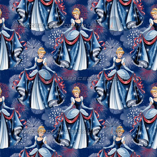 Slipper Princess Patriotic