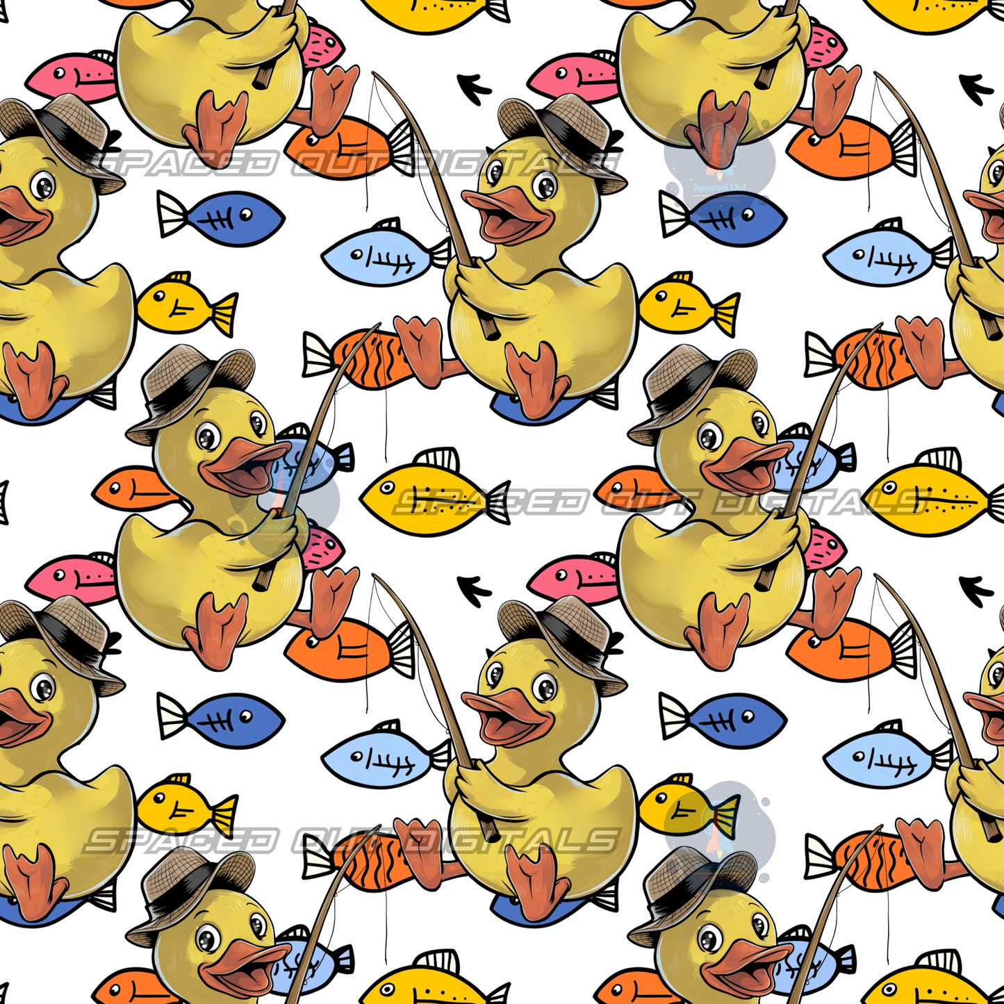 Fishing Ducks