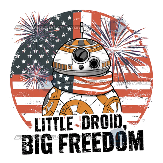 Little Droid Big Freedom PNG