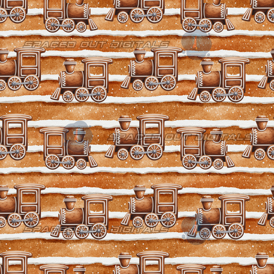 Gingerbread Trains