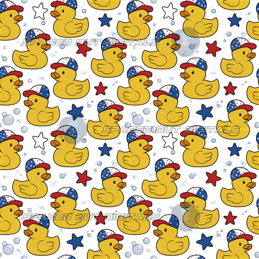 Patriotic Rubber Ducks