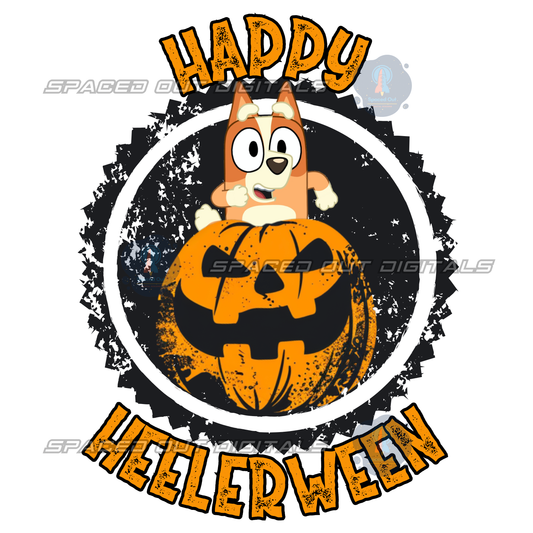 Happy Heelerween PNG