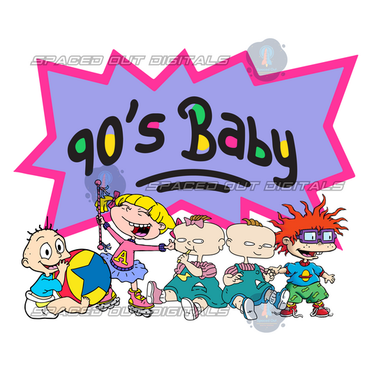 90s Baby PNG