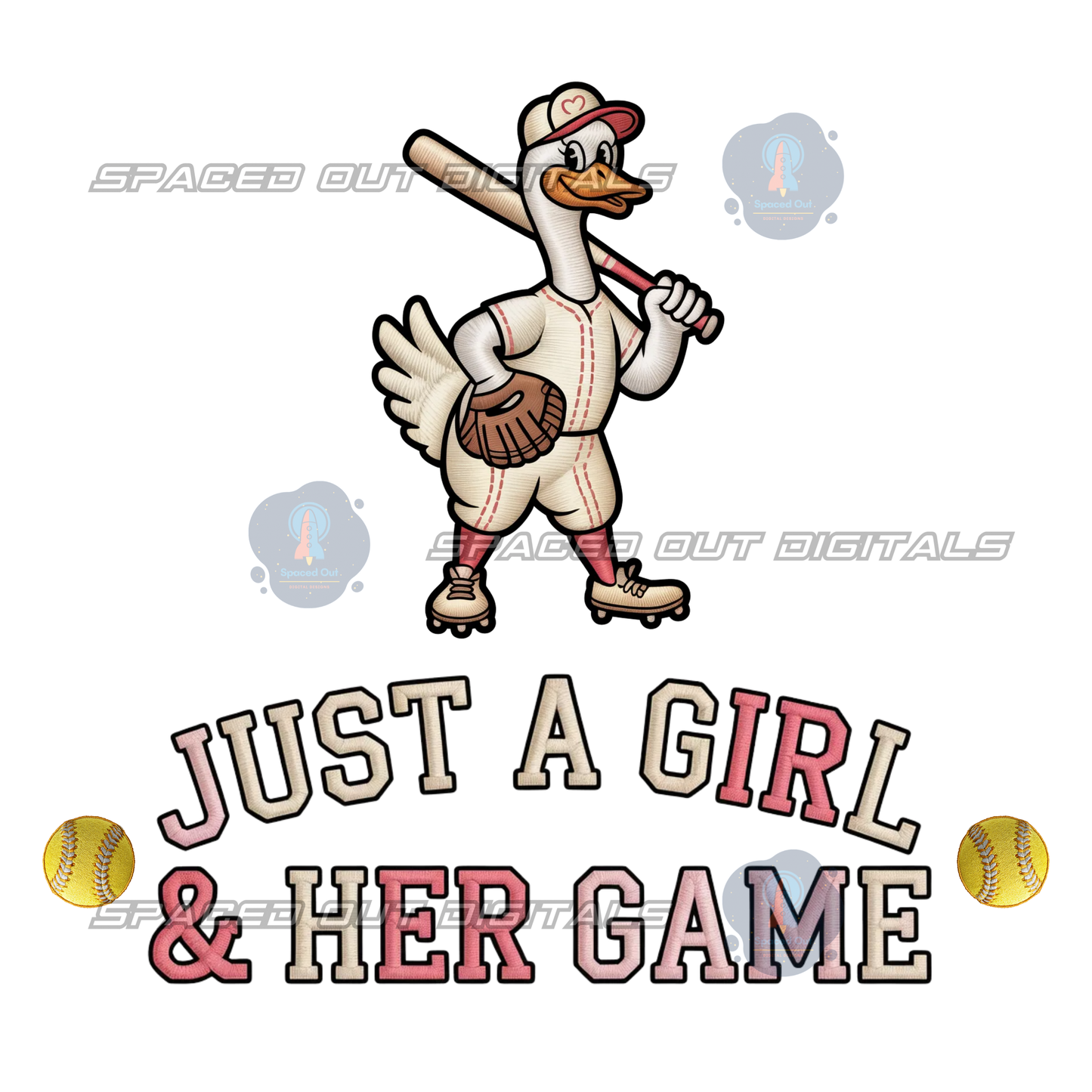 Just A Girl And Her Game PNG