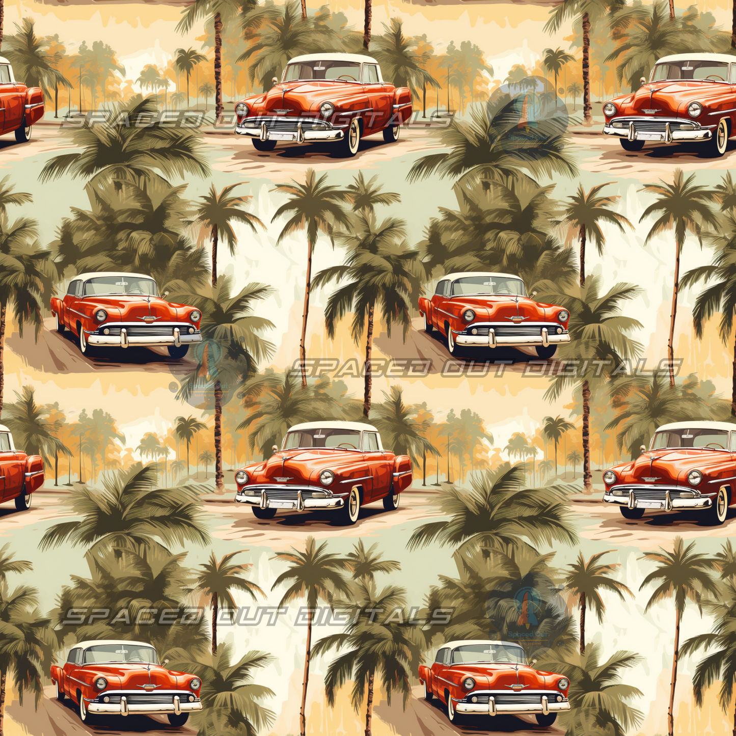 Vintage Beach Cars