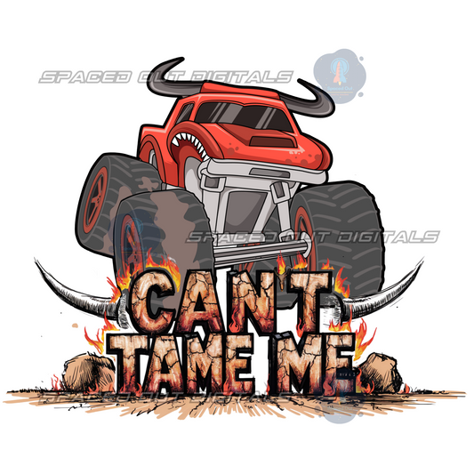 Cant Tame Me PNG