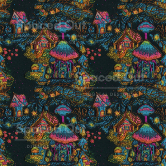 Embroidery Enchanted Forest 1