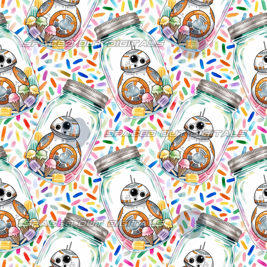 Ice Cream Space War Jars