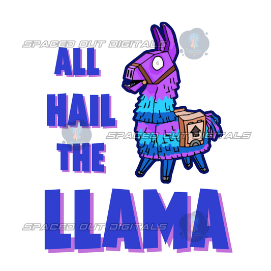 All Hail The Llama PNG