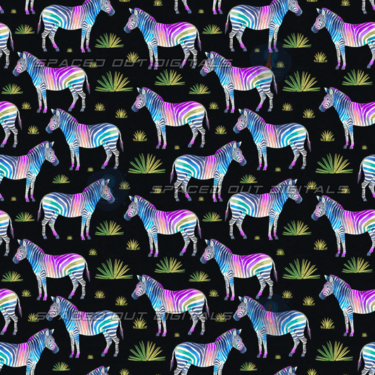 Neon Zebras