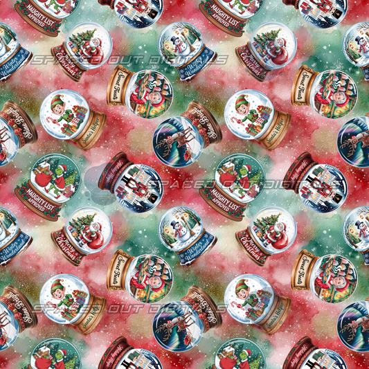 Christmas Characters Globes