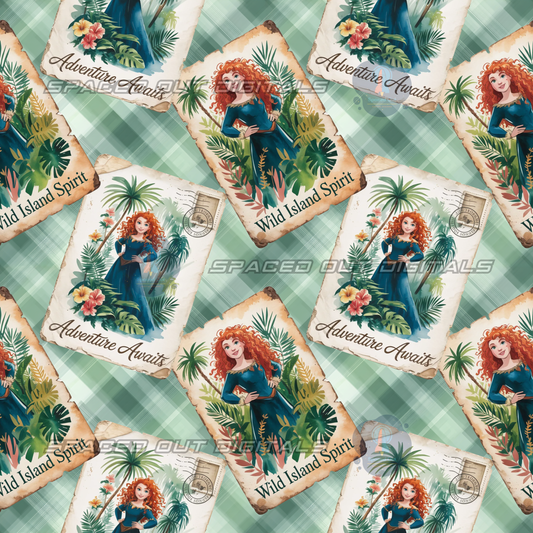 Brave Princess Postcards