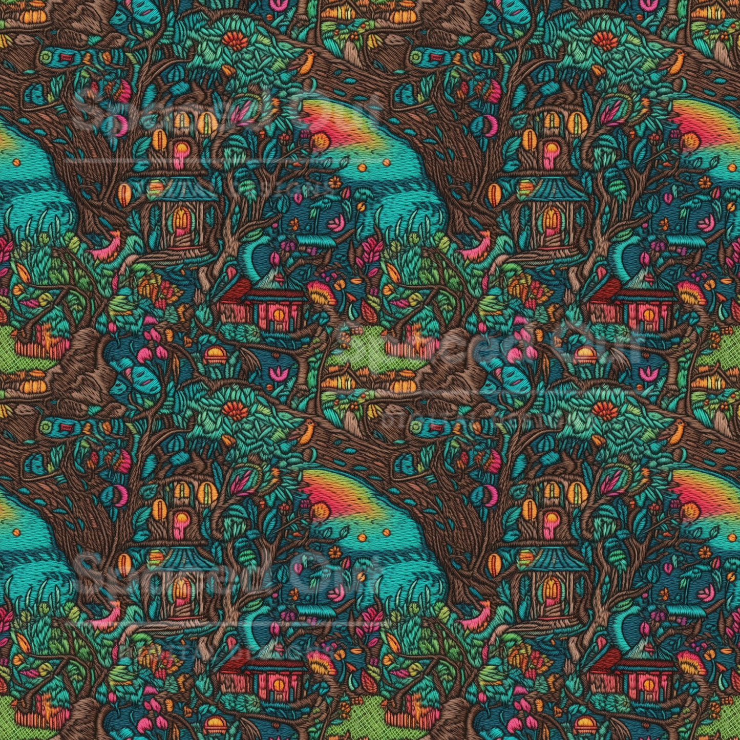 Embroidery Enchanted Forest 2