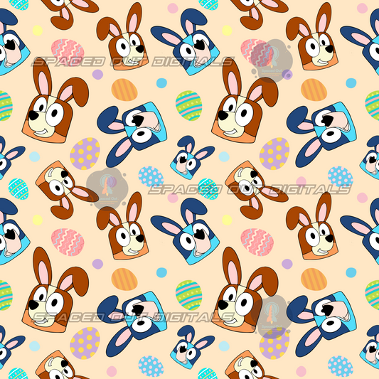 Blue Dog Easter
