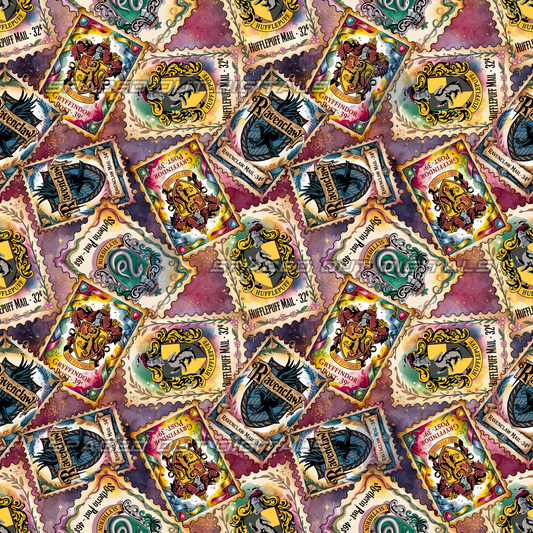 HP Houses Stamps