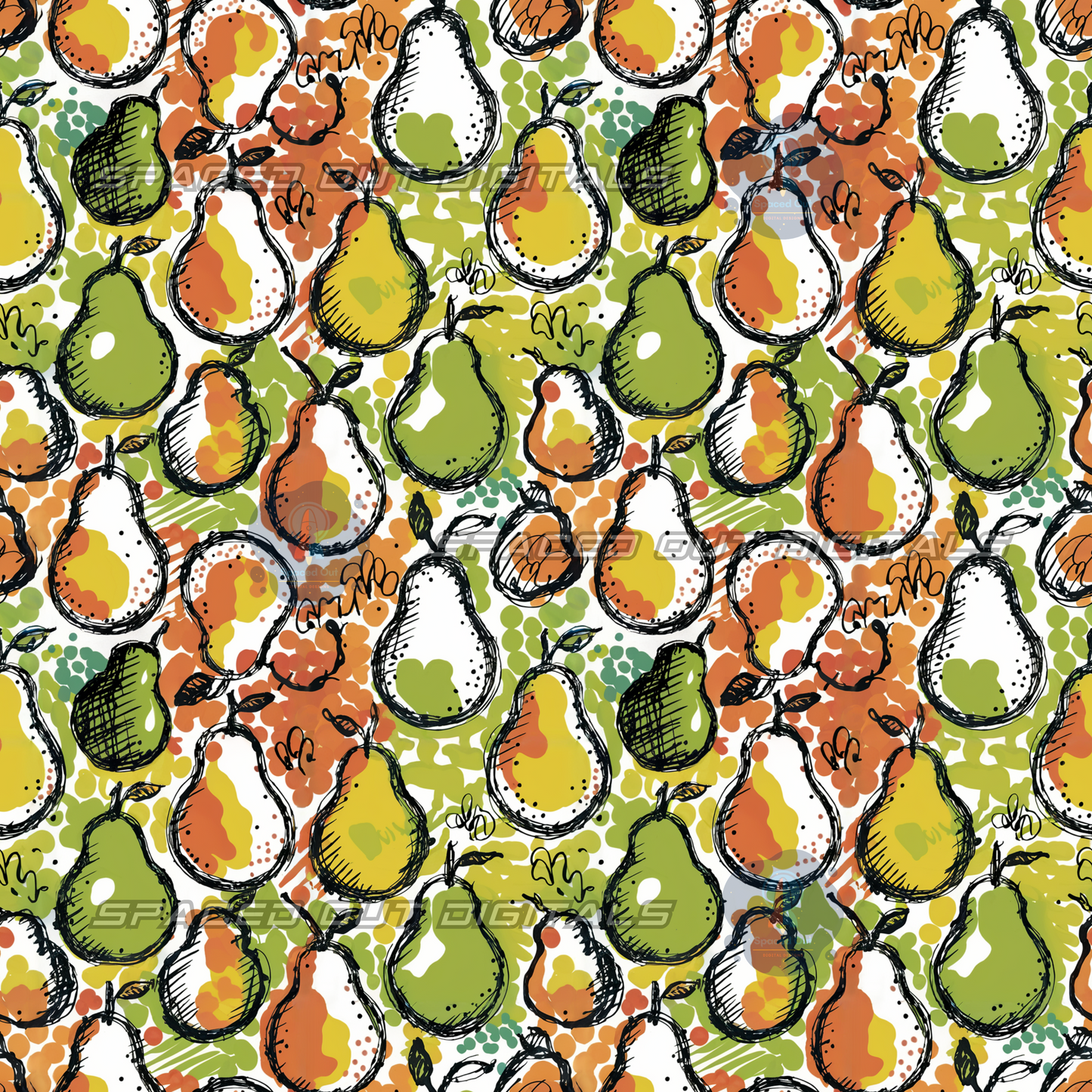 Doodle Pears