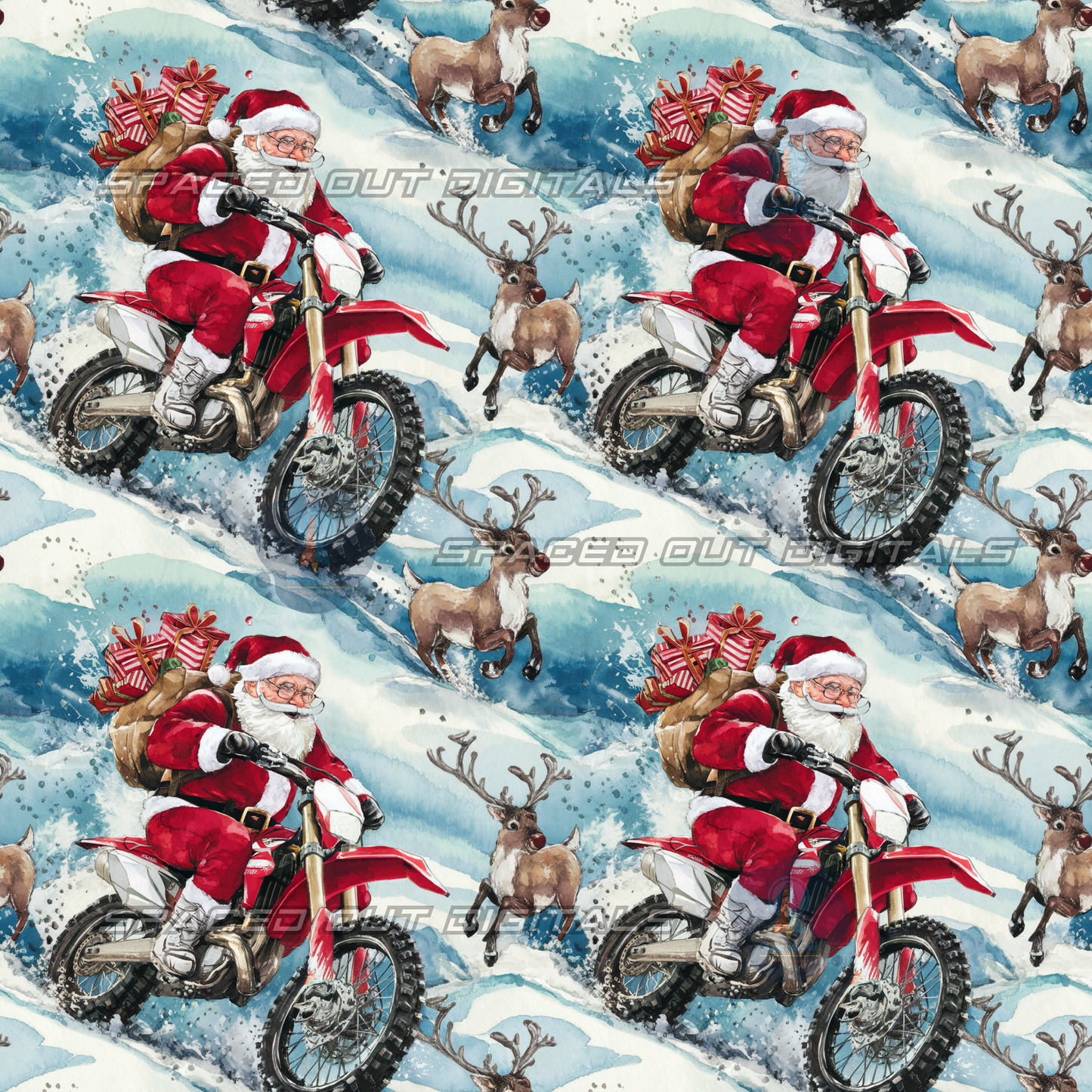 Santa Motocross