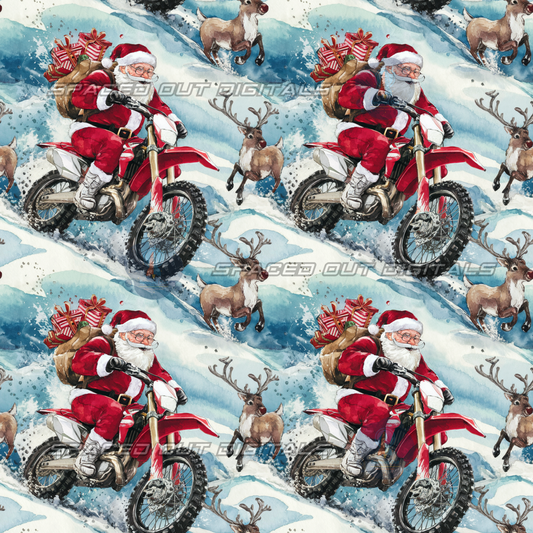 Santa Motocross