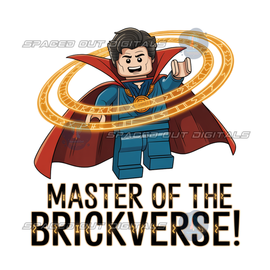 Master of The Brickverse PNG