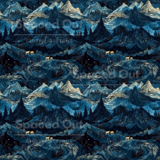Van Gogh Mountains
