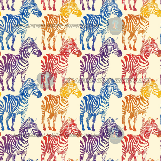 Rainbow Zebras