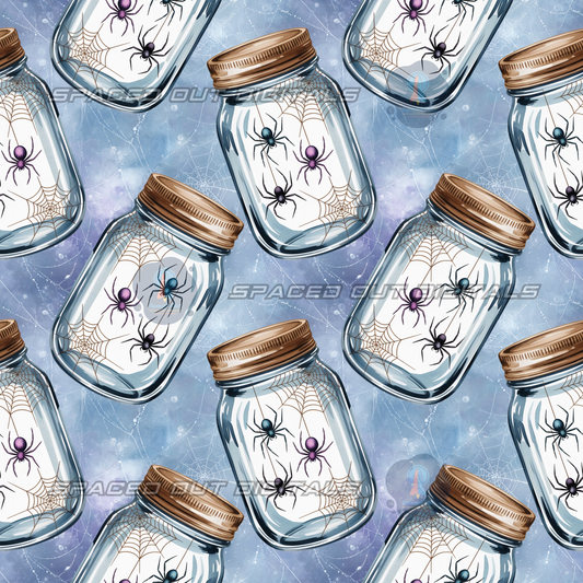 Spider Mason Jars