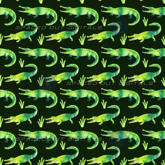 Neon Crocodiles