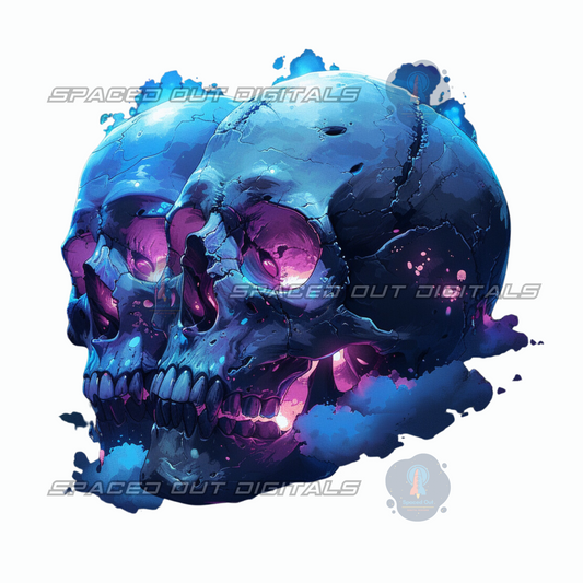 Cyberpunk Skulls PNG