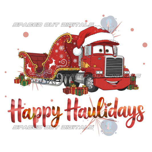 Happy Haulidays PNG