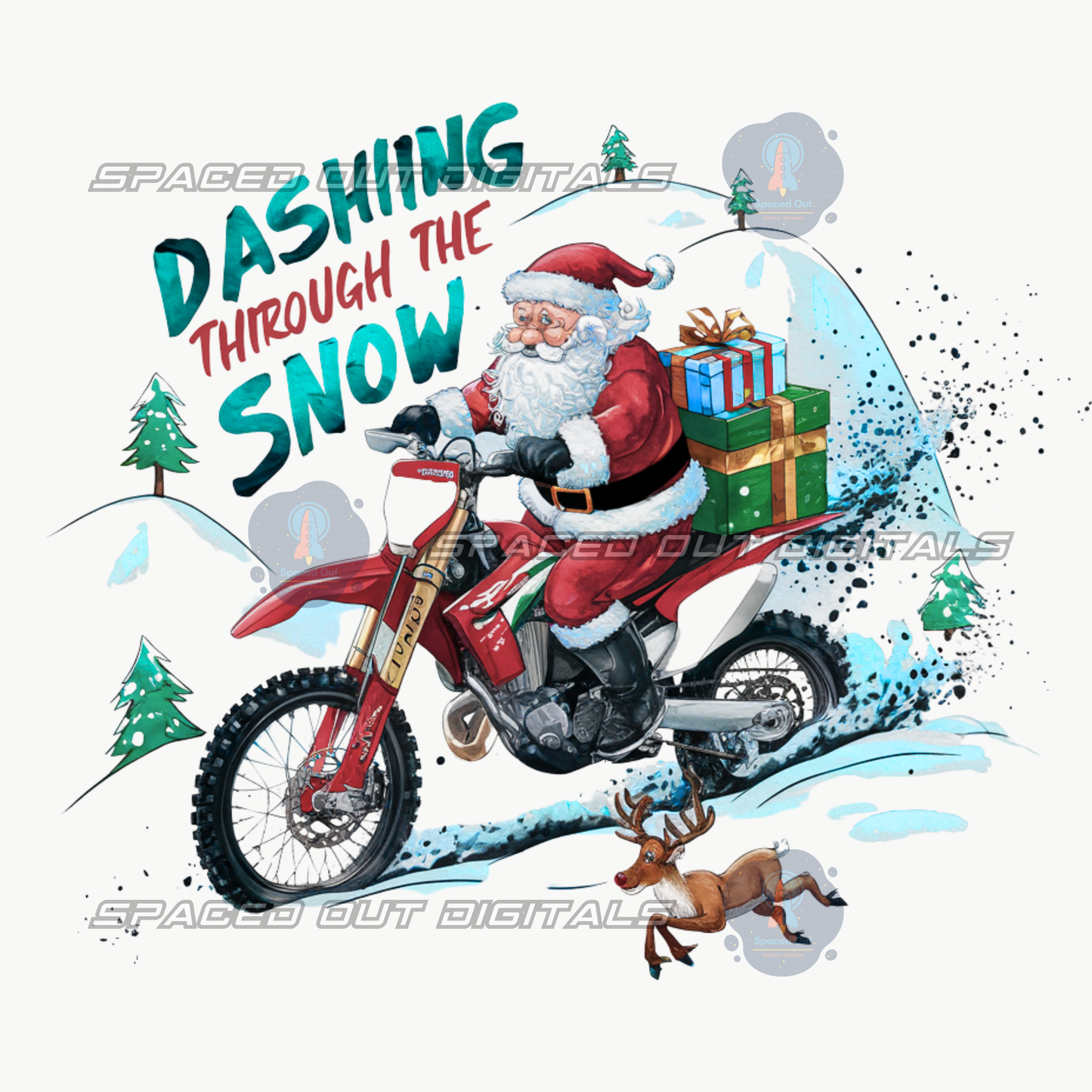 Dashing Through The Snow PNG