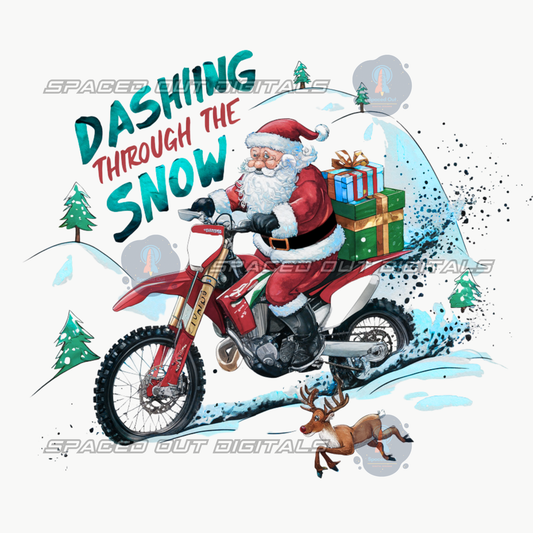Dashing Through The Snow PNG