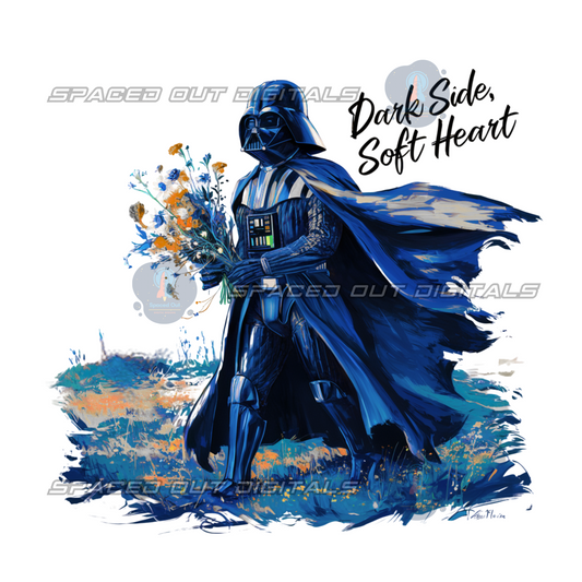 Dark Side Soft Heart PNG