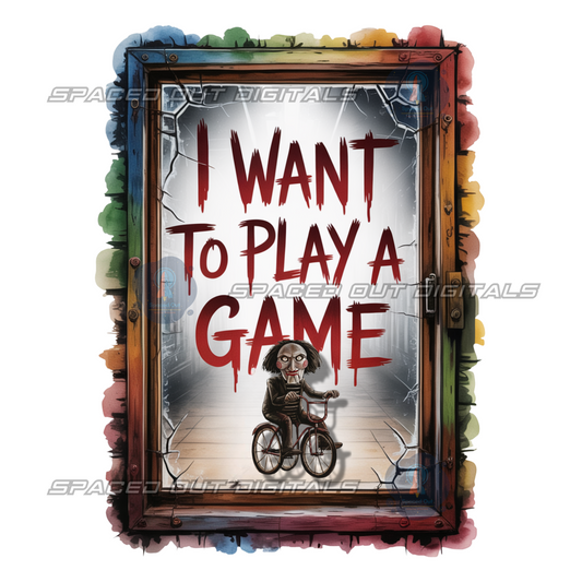 I Want To Play A Game PNG