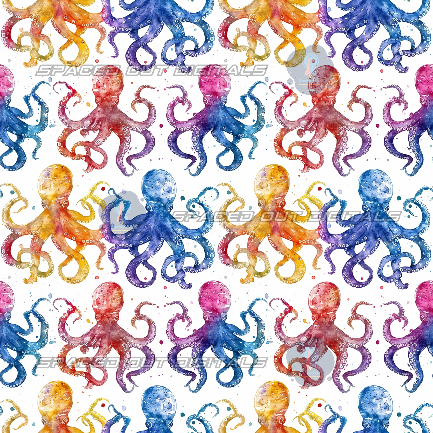 Rainbow Octopus