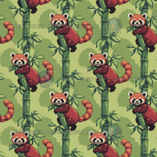 Pixel Red Pandas