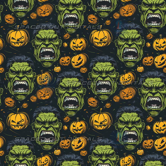 Green Smasher Halloween