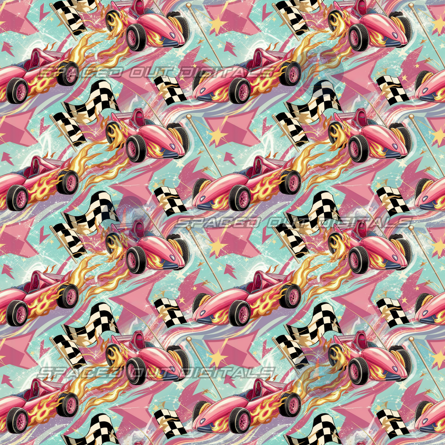 Pink Racecars