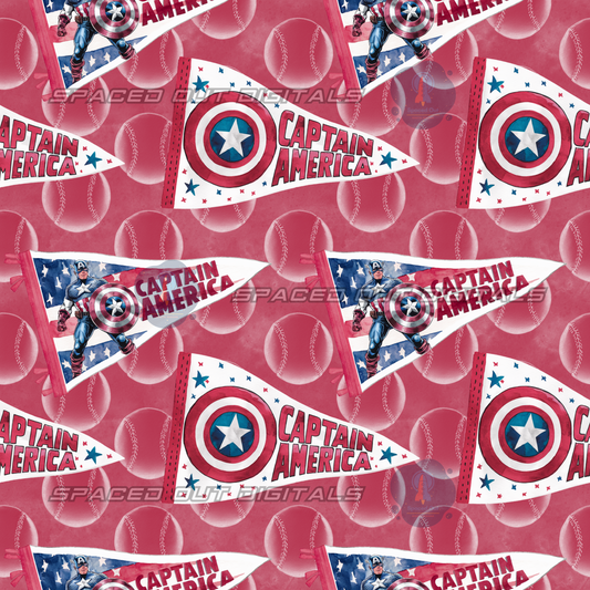 Captain USA Pennant