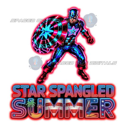 Star Spangled Summer PNG