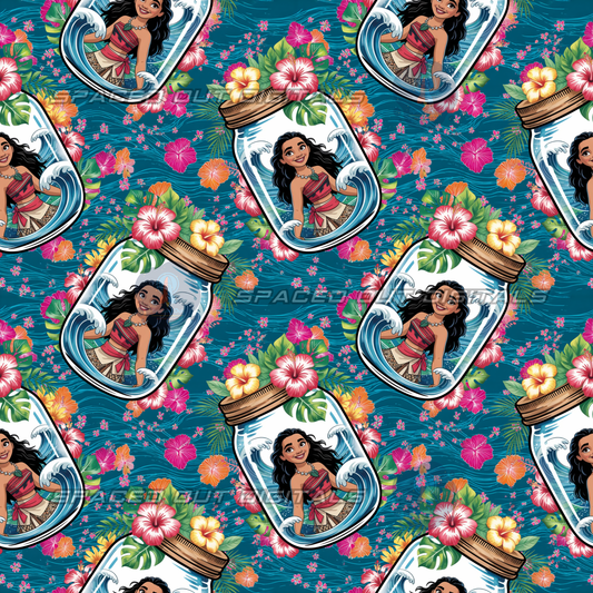 Water Princess Floral Jars