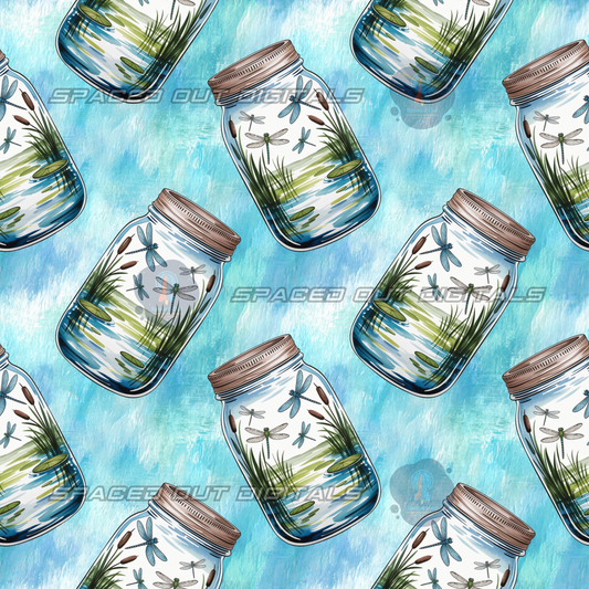Dragonfly Mason Jars