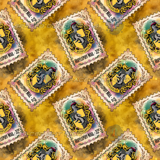 Yellow House Stamps