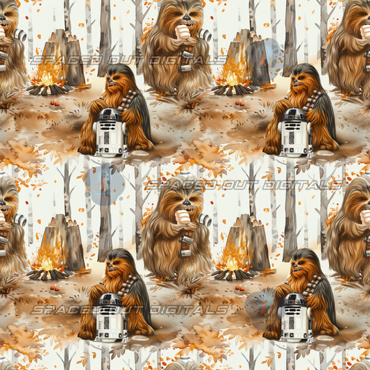 Watercolor Campfire Chewy