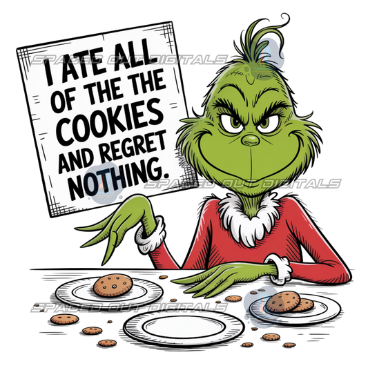 I Ate All The Cookies PNG