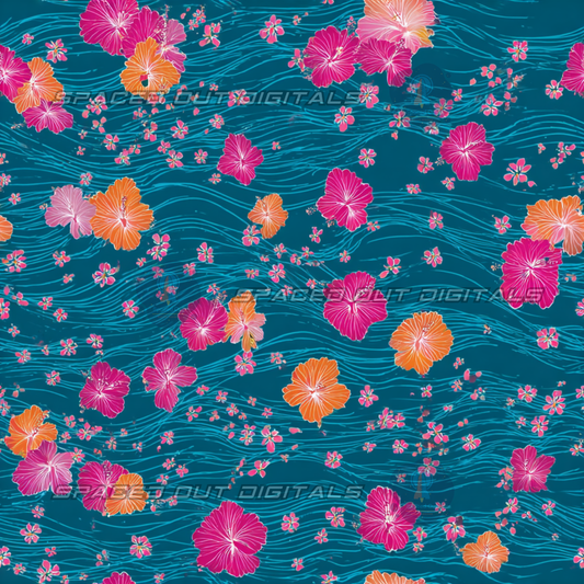Water Princess Floral Jars Coordinate