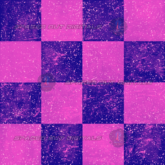 Pink Cars Checkered Coordinate