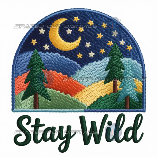 Stay Wild PNG