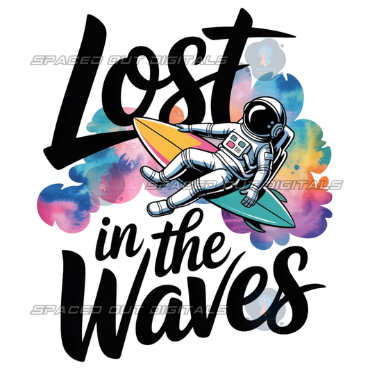 Lost In The Waves PNG