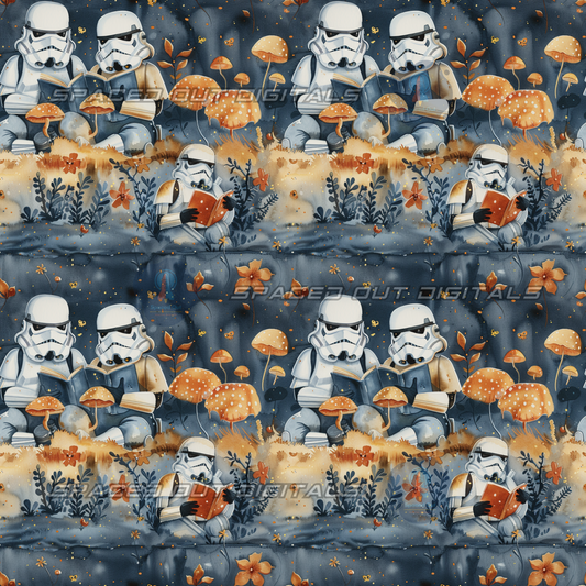 Watercolor Trooper Storytime
